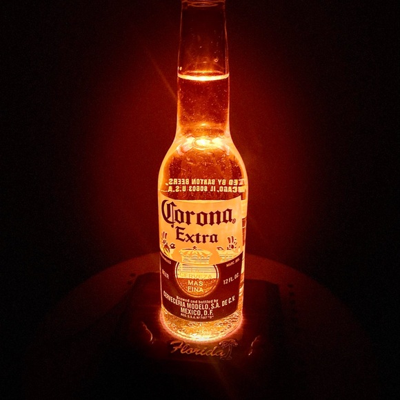 Vintage Corona Beer Bottle Light- Rare - Picture 2 of 3